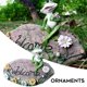 thumbnail image 2 of Estatua de rana, signo de bienvenida de piedra, escultura para el hogar, decoración de jardín interior y exterior TUNC Sencillez, 2 of 5