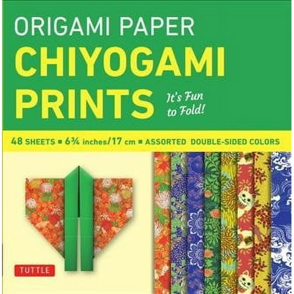 Origami Paper - Chiyogami Prints - 6 3/4 - 48 Sheets: Tuttle Origami Paper: Double-Sided Origami Sheets Printed with 8 Different Patterns (Instructions for 6 Projects Included) (Other)
