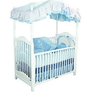 Canopy Crib Non-toxic Finished -white