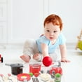 32Pcs Kids Kitchen Toyst, Kitchen Toy Accessories for Toddlers, Cooking
