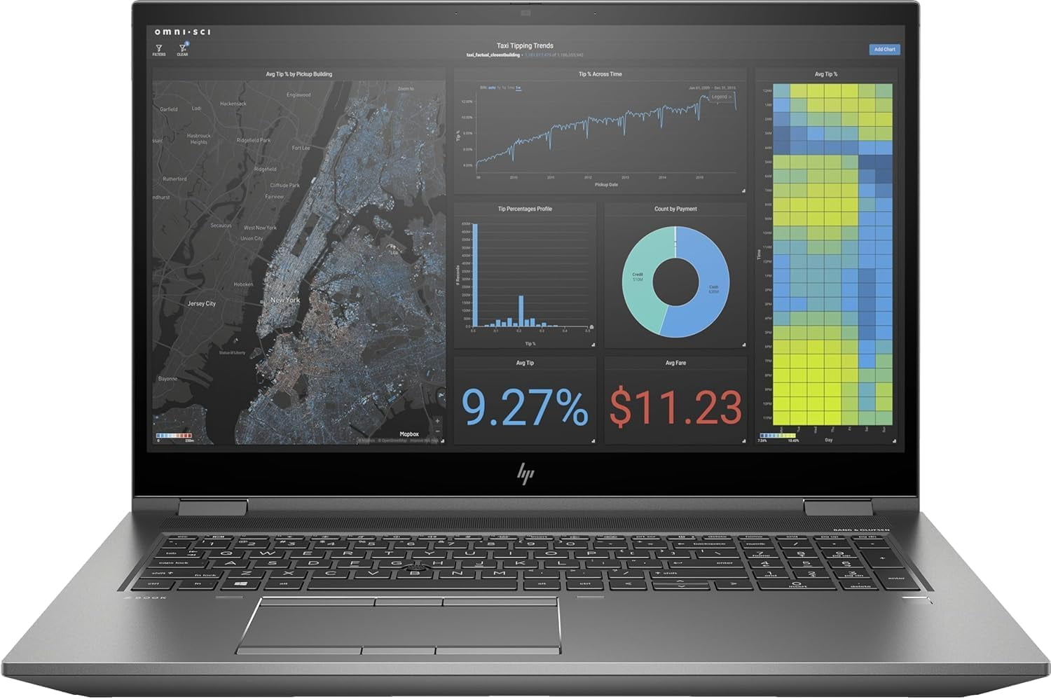 HP ZBook Fury 17 G7, i7-10850H, 32GB, 512GB SSD, RTX 5000