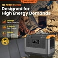 thumbnail image 2 of IMGadgets Station d'Alimentation Portable 2688Wh, 3000W (Crête) Batterie LiFePO4 Banque d'Alimentation Sortie CA, Type-C, CC, Sorties USB, 2 of 9