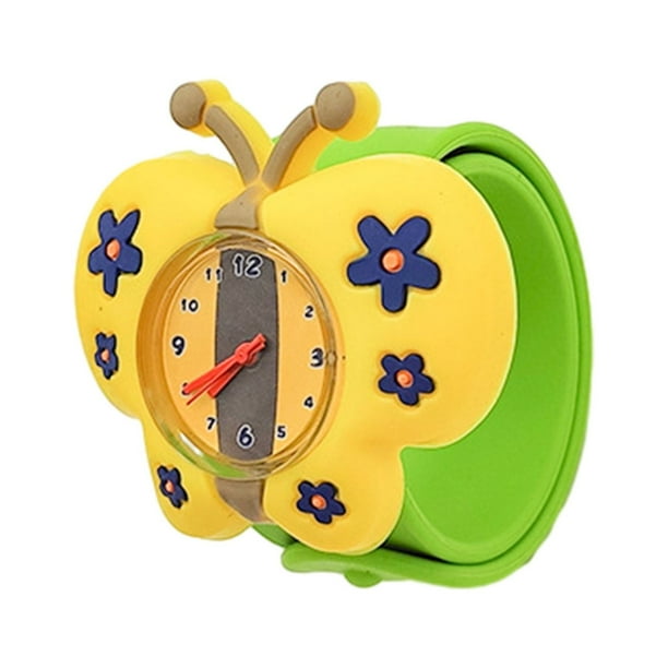 Qarigey Reloj de silicona de dibujos animados de amplias aplicaciones para ninos Reloj de de dibujos animados nuevo y rojo para ninos Relojes Mariposa Walmart en linea