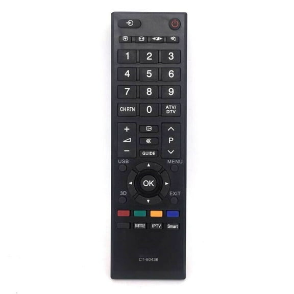 New CT-90436 For Toshiba TV Remote Control CT-90325 CT-90326 CT-90329 CT-90406