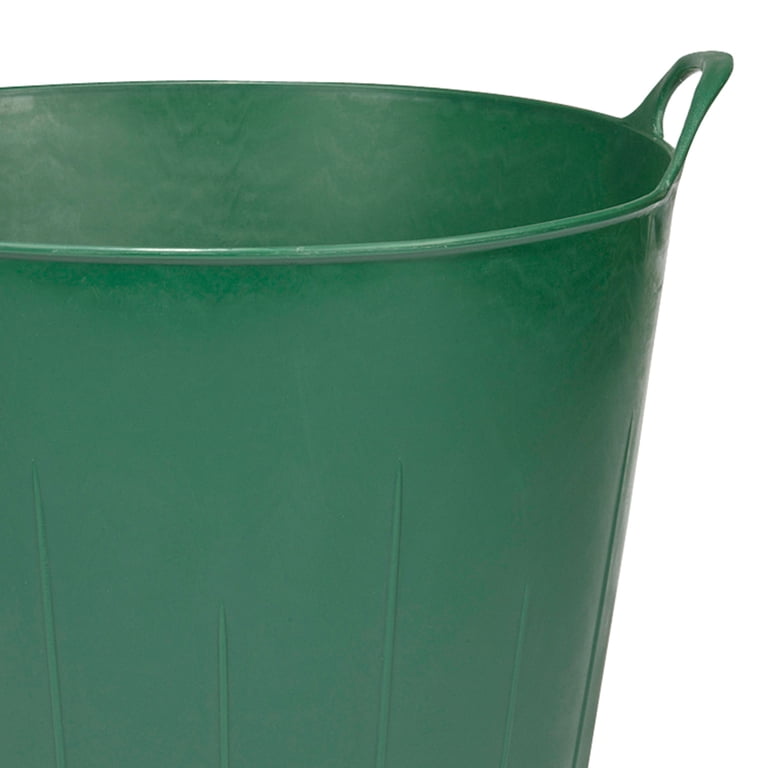 Little Giant 11 Gal Heavy Duty Farm Bucket Poly/Rubber Flex Tub w/Handles