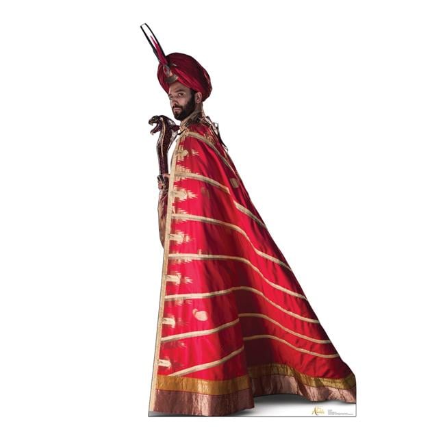 82 x 45 in. Jafar Disneys Aladdin Live Action Cardboard Cutout Standup