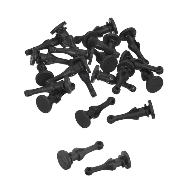 Tornillos de montaje de silicona Unique Bargains 9mm x 22,7mm para ventiladores 10uds