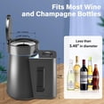 thumbnail image 5 of Yeego Wine Chiller, Single Bottle Portable Wine Chiller 41°F-64°F for Bottle Red, Champagne, Coffee, Wine Bottle Chiller with Power Cord and 1 Coffee Cup for Home and Car, Ideal for Wine Lover, 5 of 7