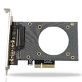 thumbnail image 2 of U.2 SFF-8639 a PCI-E X4 Tarjeta de expansión 4000 MB/s Soporte de tarjeta de extensión SSD GEN4, 2 of 4