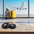 thumbnail image 4 of Bgsha 2pcs Luggage Suitcase Replacement Wheels Roller Skate Wheel Repair Kit, 4 of 9