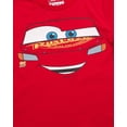 thumbnail image 4 of Camisetas Disney Cars Lightning McQueen Boys 2T-7, paquete de 2, 4 of 7