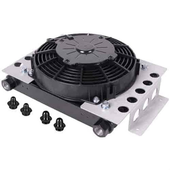 Derale 13754 Atomic-Cool Fluid Cooler Assembly Series 9000 Puller Aplications 16