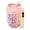 Pink, variant on Weekly Pill Organizer with 7 Compartments, Large Capacity Pill Case for Vitamins Supplements Medication, Portable Dispenser with Secure Lid Strap for Travel Home, Beige