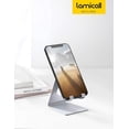 thumbnail image 7 of FUNING Cell Phone Stand, Desk Phone Holder Cradle, Compatible with Phone 12 Mini 11 Pro Xs Max XR X 8 7 6 Plus SE, All Smartphones Charging Dock, Office Desktop Accessories, 7 of 7