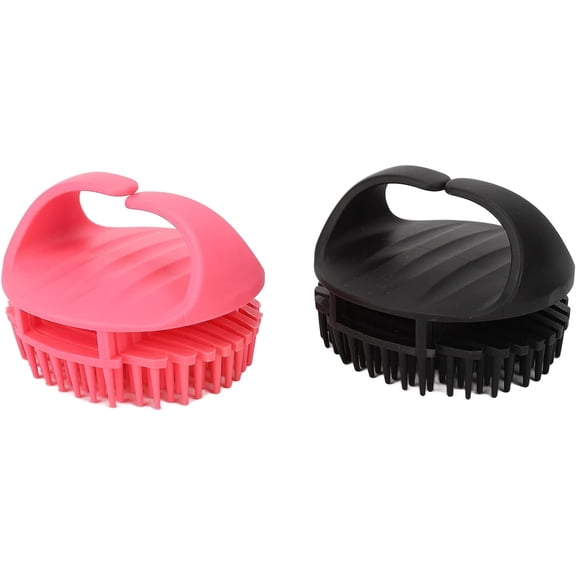 Scalp Massager, Dandruff Removal Hair Shampoo Brush 2pcs Itching Relief for Men Women for Hair Salon