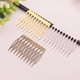 thumbnail image 3 of 30 piezas de pinzas para el cabello, peines, alambre de hierro, 10 dientes, peines, peines insertados para mujeres y niñas (dorado), 3 of 5