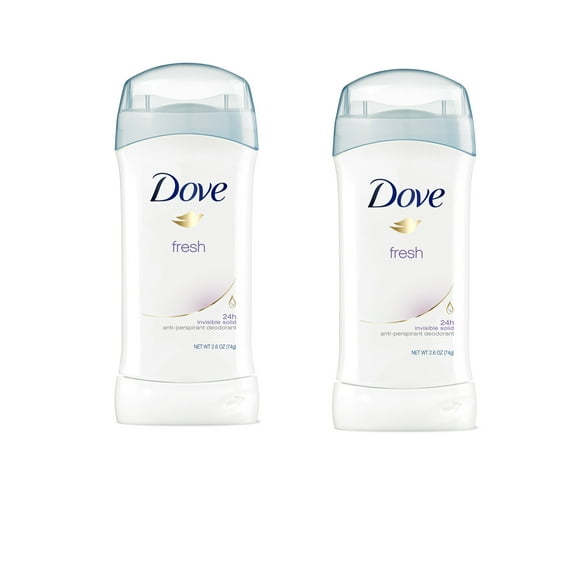 Dove Antiperspirant Deodorant Fresh 2.6 oz -2 Pack