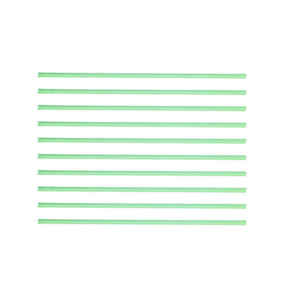 unbranded  2 Packs Cake Paper Sticks Lollipop Wrappers for Crafts Green