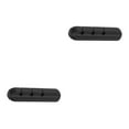 thumbnail image 4 of maskred 1/2/3/5 5 Slots Cord Storage Holder Organizer USB Cable Desktop Tidy Management Clips Winder Mount Black black 3-hole 2PCS, 4 of 6
