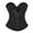 Black, variant on Corset Tops for Women Lace Up Strapless Overbust Bustier Party Club Fairycore Renaissance Waist Cincher