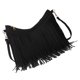 thumbnail image 3 of Monedero Con Flecos Para Mujer, Bolso Bandolera Con Borlas De Poliéster Versátil, Color Sólido, Moda Duradera, Conveniente Para Mujeres Para Viajes, 3 of 7