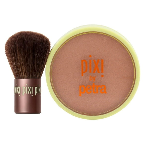 Bronzer Pixi Beauty Hidratante Sedoso con Brocha Kabuki de 10,2 g