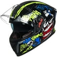 thumbnail image 7 of ILM Motorcycle Helmet Full Face with Pinlock Compatible Clear&Tinted Visors and Fins Street Bike Motocross Casco DOT(Surprise Yellow, Large), 7 of 7