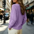 thumbnail image 5 of Kezqiaxn Shirts for Women Trendy Fashion Long Sleeve V-Neck Casual Pullover Tops for Fall and Winter Women's Clothes, 5 of 6