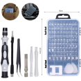 thumbnail image 3 of nipocaio 115 in 1 Mini Professional Magnetic Screwdriver Star Screwdriver Kit Precision Screwdriver for iPhone,iPad,Smartphone,Watch,Cell Phone Repair,Laptop/Glasses, 3 of 5