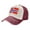 Dark Red, variant on Men Women Norwegian Flag Distressed Twill Cotton Baseball Cap Vintage Adjustable Dad Hat