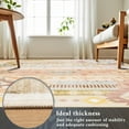 thumbnail image 7 of Ultrug Boho Area Rug Modern Geometric Soft Non Slip Rugs Indoor Floor Carpet for Living Room Bedroom Home Decor,4'x6',Beige, 7 of 7