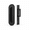 Black-4.72 inch, variant on Sliding Pocket Door Handle 304 Stainless Steel Hardware Recessed Flush Finger Pulls Heavy Duty Edge Pull With Pop Out Ring (6 Inc