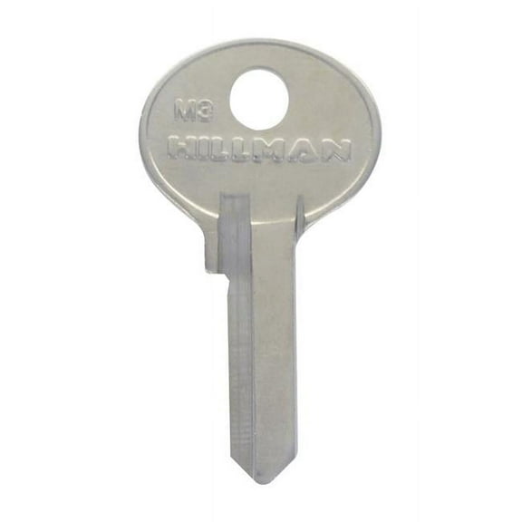 Hillman 5968524 Traditional Key House & Office Blank Single Sided Universal Key - Pack of 10