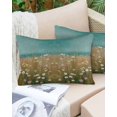 thumbnail image 6 of Spring Floral Throw Pillow Cover 12 x 20 Inch Decorative Pillow Cover Pastoral Botanical Oil Painting Vintage Lumbar Pillowcase Seasonal Rectangle Cushion Case for Couch Sofa Bed Living Room, 6 of 7