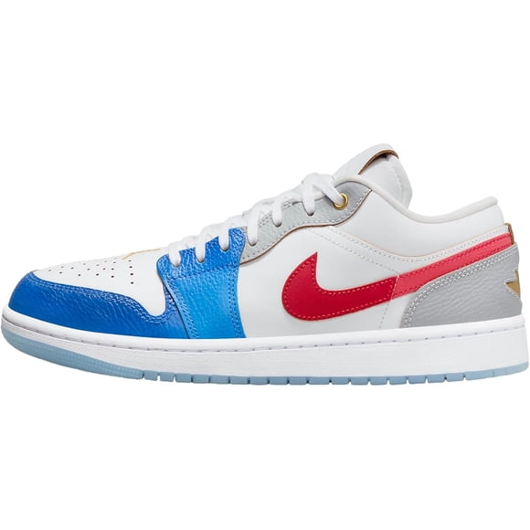 Nike Men's Air Jordan 1 Low White University Red Philippines running shoes
