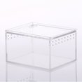 thumbnail image 2 of Caja para mascotas de escalada antifugas de una pieza, caja de acrílico para cría de serpientes, caja de cría de ranas cornudas Palace, caja de cría de reptiles, 2 of 6