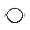 thumbnail image 3 of Unique Bargains 3-9/16' (90mm) Iron Wall Ceiling Mount Adjustable Pipe Bracket Clamp 5 Pack, 3 of 6