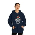 thumbnail image 3 of Petroleum Engineer Elf Unisex Hoodie, S-5XL Christmas Engineering Elves, 3 of 9