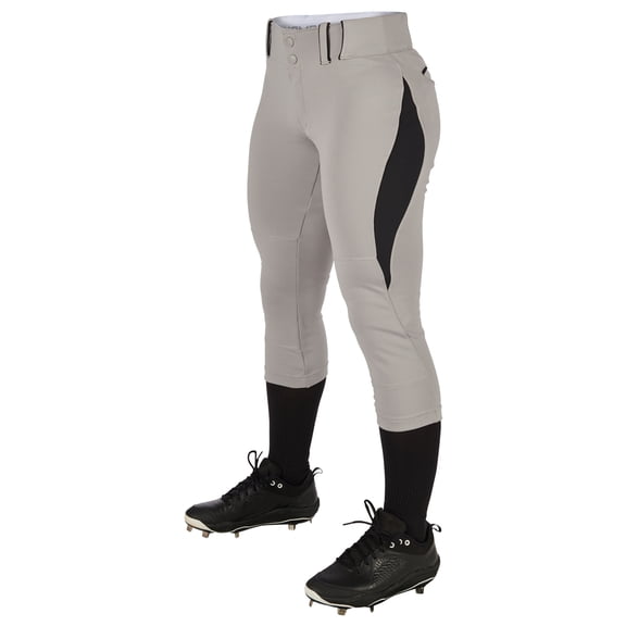 Surge 2 color Softball Pant - GREY,BLACK - 2XL