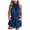 Blue jumpsuits for womens, variant on Usmixi Jumpsuits for Women Dressy Casual Drawstring Elastic Waist off Shoulder Pocket Short Jumpsuits Overalls Summer Halter Sleeveless Solid Mini Formal Rompers Black l