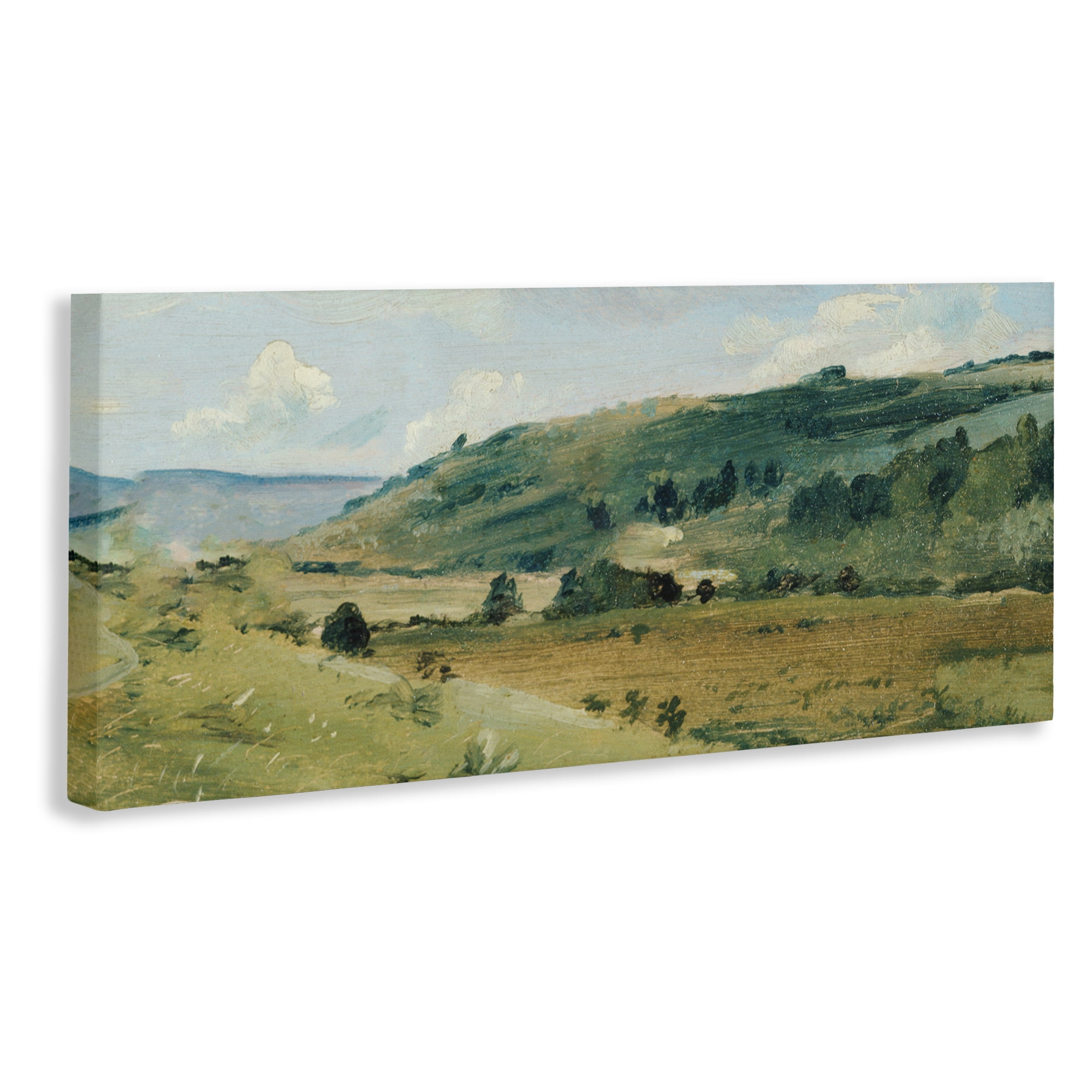 Stupell Industries Tree Dotted Countryside in Summer Canvas Wall Art, design by Lucille Price