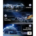 thumbnail image 5 of 360? Dash Cam Front/Rear/Inside/Side 4- Dash Camera FHD +1080Px3  Dash Cam with WiFi, APP Control, 64GB SD Card Included, 8 IR Night Vision, G-Sensor, 24/7 Parking Mode, 5 of 7