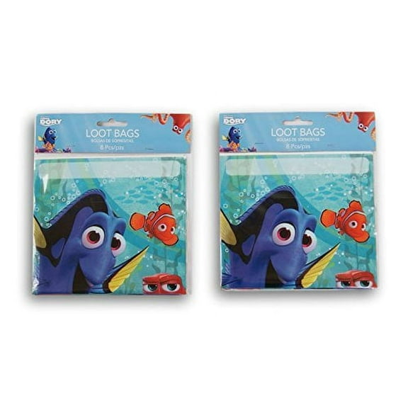 Party Supply - Finding Dory - 16 Party Favor Loot Bags