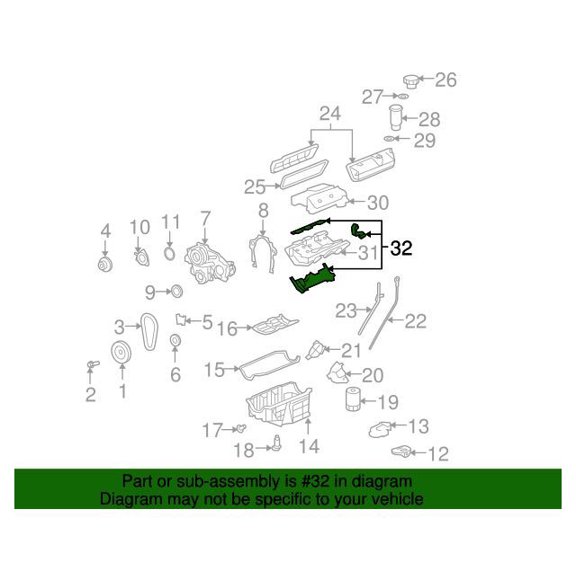 GM 89017867 Gasket Kitupr Int Manif