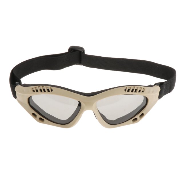 Gafas Protectoras Libre, Gafas de Gafas Protectoras a Prueba de Polvo Gafas de terre - De Lente amarilla Baoblaze Gafas tácticas