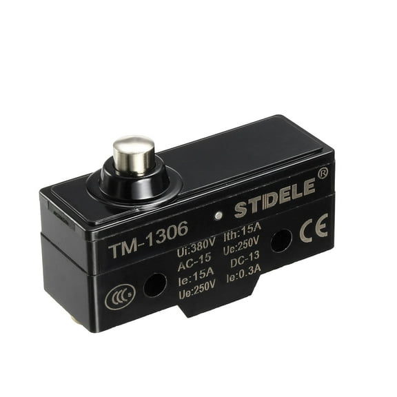 TM-1306 SPDT 1NO 1NC Short Reed Snap Button Lever Micro Switch