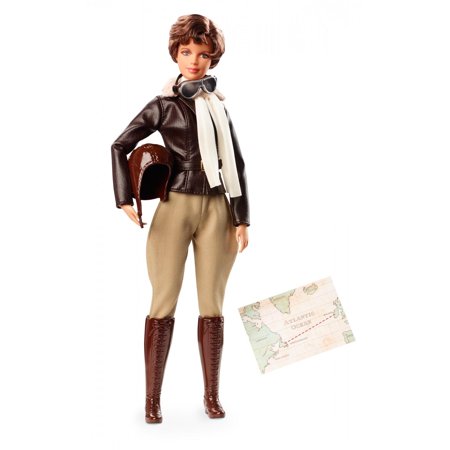 UPC 887961537093 product image for Barbie Inspiring Women Series Amelia Earhart Doll, Iconic Pilot's Look | upcitemdb.com