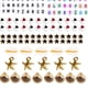 thumbnail image 4 of 3006 Abalorios Planos de Arcilla Polimérica, Redondas para Joyas, Pulseras, Collares, Abalorios, Búsqueda de Suministros para Manualidad Sunnimix Cuentas espaciadoras de arcilla polimérica, 4 of 8