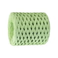 thumbnail image 3 of GUOOL 200M/Roll Raffia Paper Ribbon Decor Recyclable for Weaving Gift Wrapping Light Green, 3 of 7