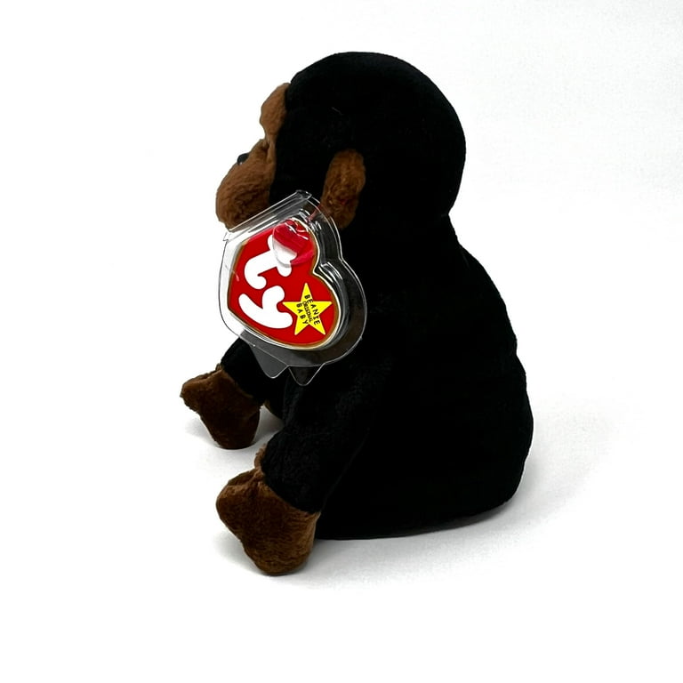 1996 TY Beanie Baby Congo The Gorilla Monkey Plush Toy